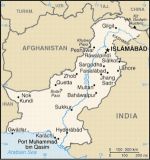 Географическая карта Пакистана