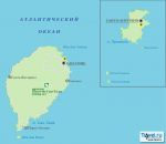 Географическая карта Сан-Томе и Принсипи