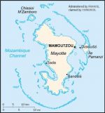 Географическая карта Майотты