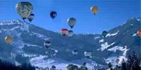 Фестиваль воздушных шаров – в феврале в Швейцарии