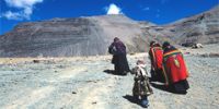 Тибет принимает рекордное количество туристов