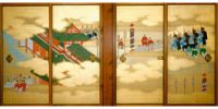 В Японии проходит выставка панелей Императорского дворца Киото