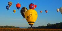 Чемпионат воздушных шаров проходит в Австрии