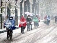 Китай завалило снегом