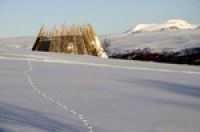 Швеция: вигвам-ресторан на снежном курорте