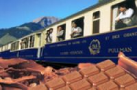 Швейцария: "шоколадный поезд" в Альпах
