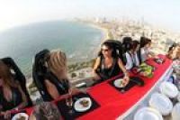 В Израиле открылся небесный ресторан