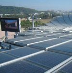 В Тайване построен стадион на солнечных батареях