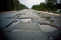 Крымские дороги: минус все четыре колеса