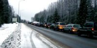 Новогодняя поездка в Финляндию на автомобиле - не лучший выбор