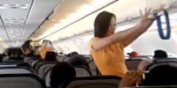 Танцующих стюардесс можно увидеть на рейсах авиакомпании Cebu Pacific Airlines