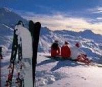 На европейских горнолыжных курортах выпал снег