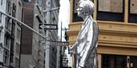 Памятник Энди Уорхолу установлен в Нью-Йорке
