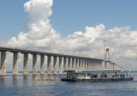 В Бразилии открыли самый большой мост через Амазонку