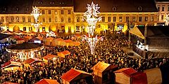 В Румынии открылась красивейшая рождественская ярмарка