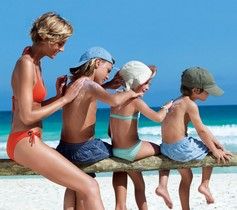 На пляже дети нуждаются в постоянной защите