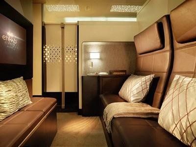 Полеты с Etihad Airways в 2-комнатной каюте