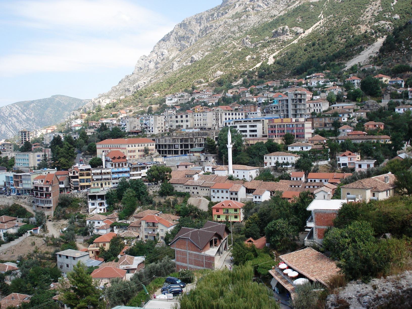 Панорама города Круя - Албания фото #2893