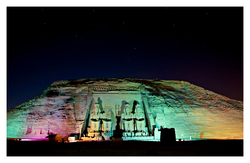Sound and Light Show Abu Simbel - Египет фото #2554