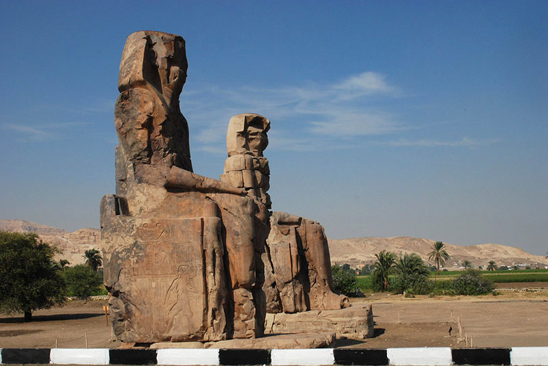 The Colossi of Memnon - Египет фото #3402