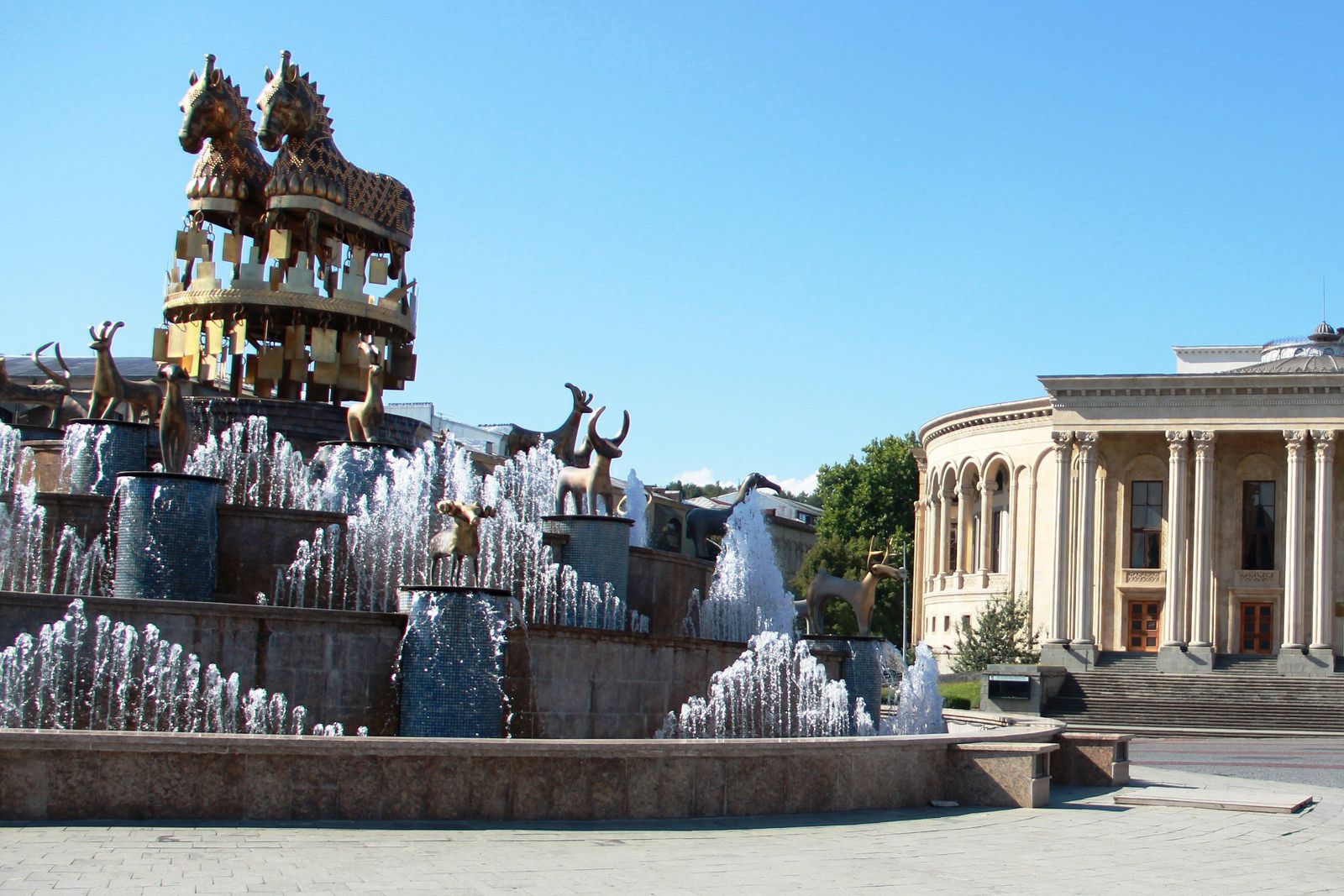 Колхидский фонтан - Кутаиси, Грузия фото #32247