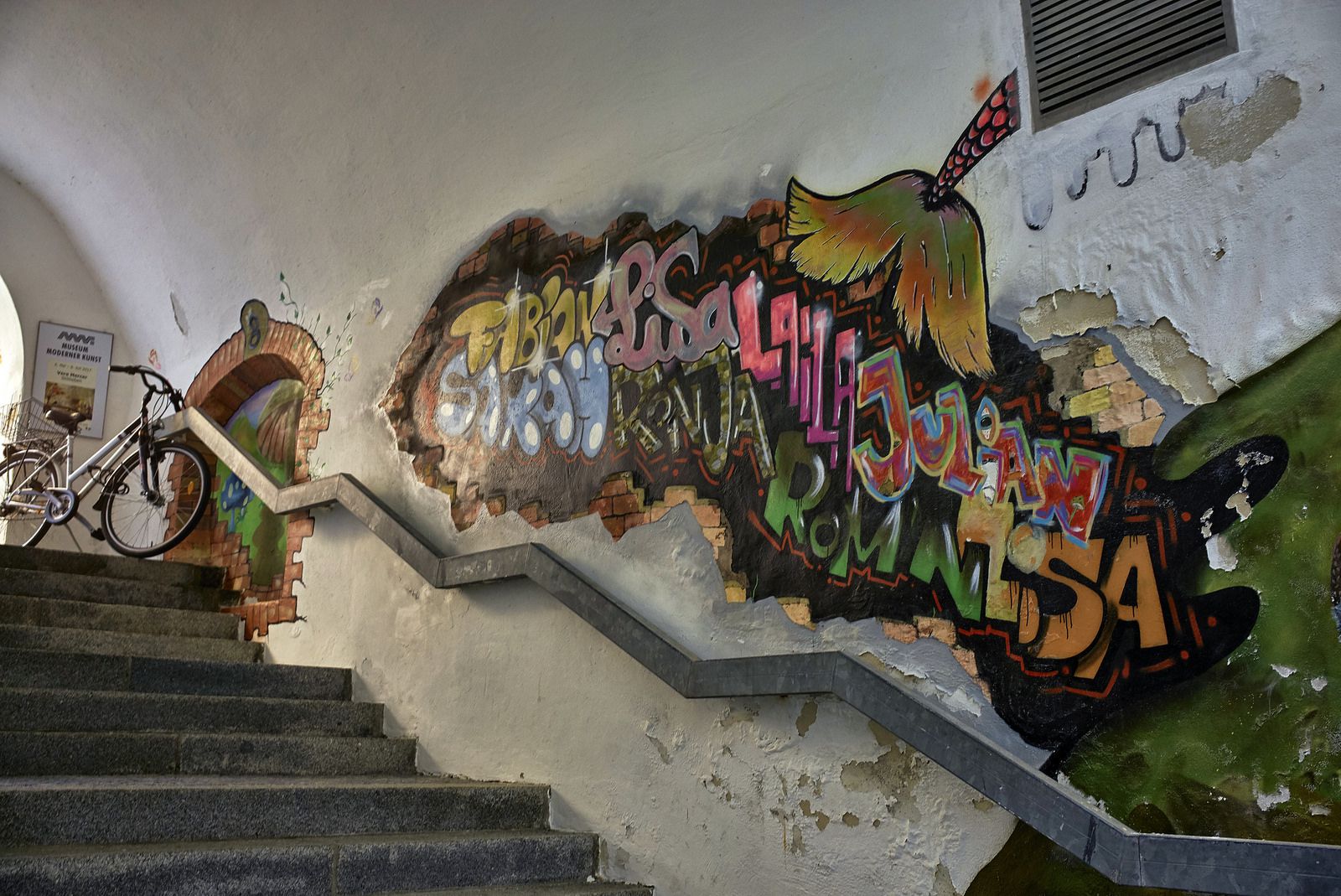 Граффити в Пассау - Пассау, Германия фото #32642