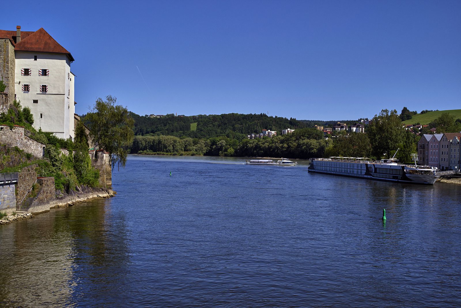 Река Пассау - Пассау, Германия фото #32644