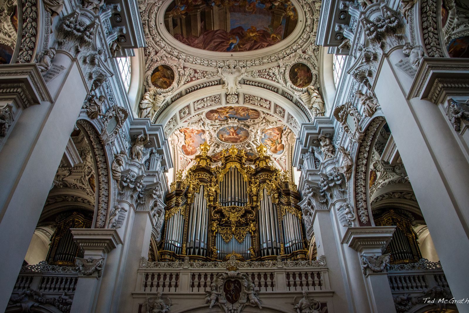 Орган в кафедральном соборе Святого Стефана - Пассау, Германия фото #32661