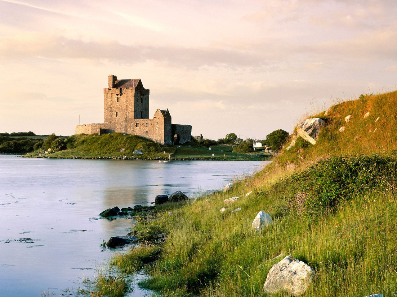 Замок Dunguaire в районе Kinvara - Ирландия фото #7529