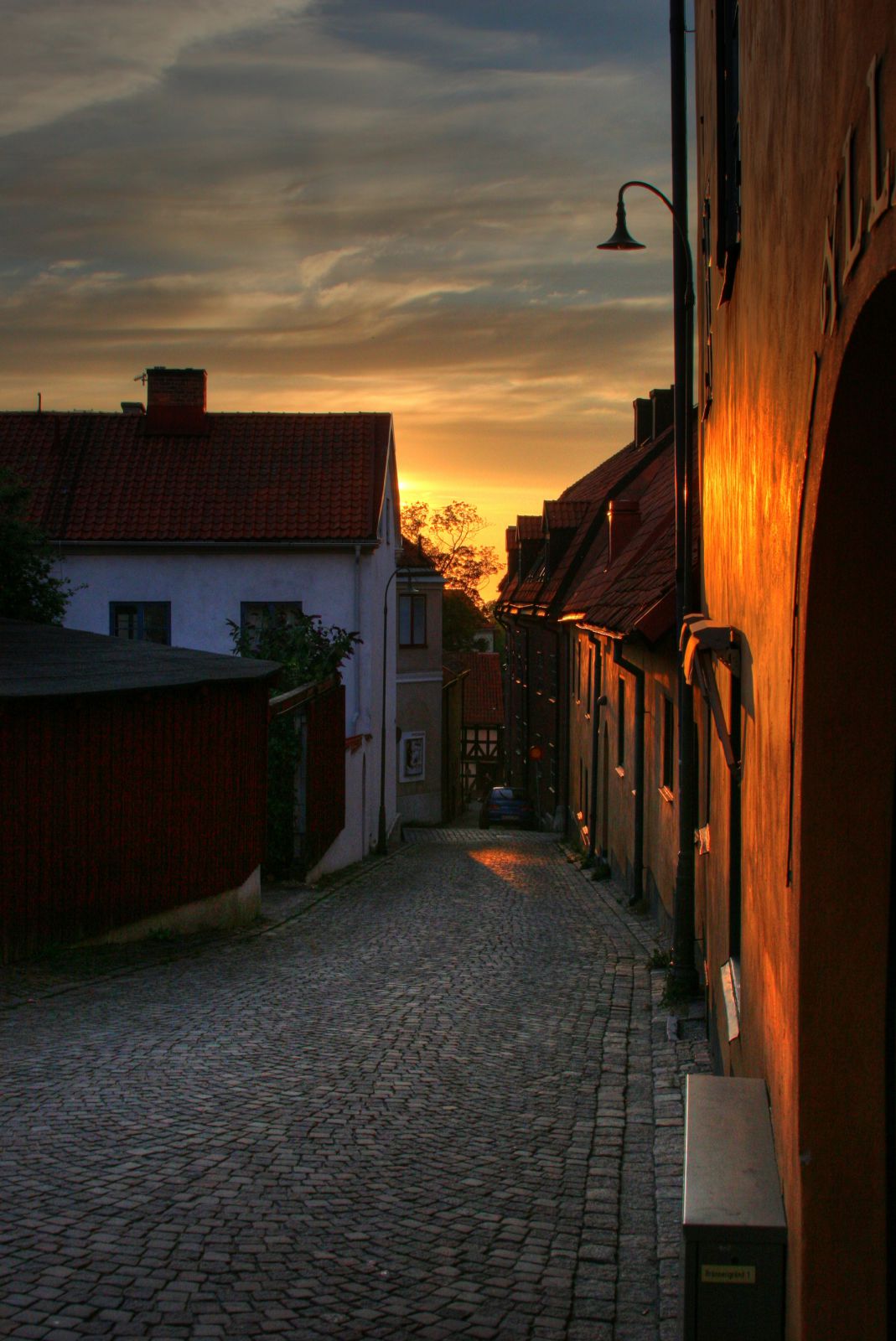 Закат в Висбю - Висбю, Швеция фото #32639