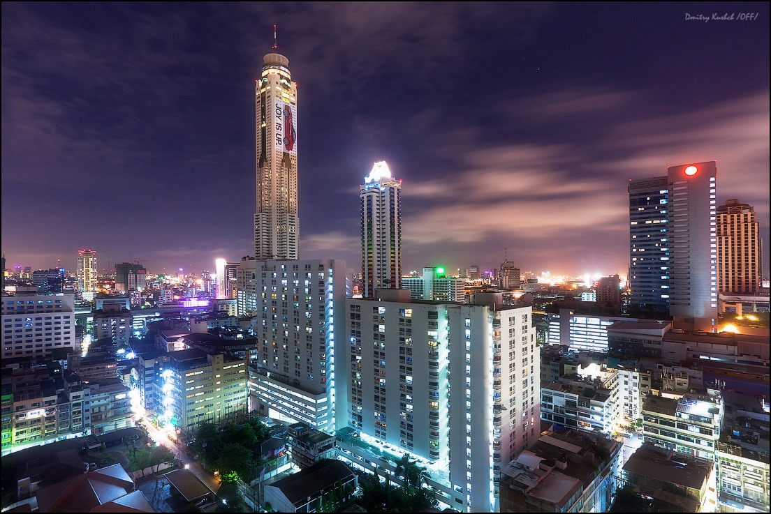 Ночной Бангкок  - Бангкок, Таиланд фото #4332