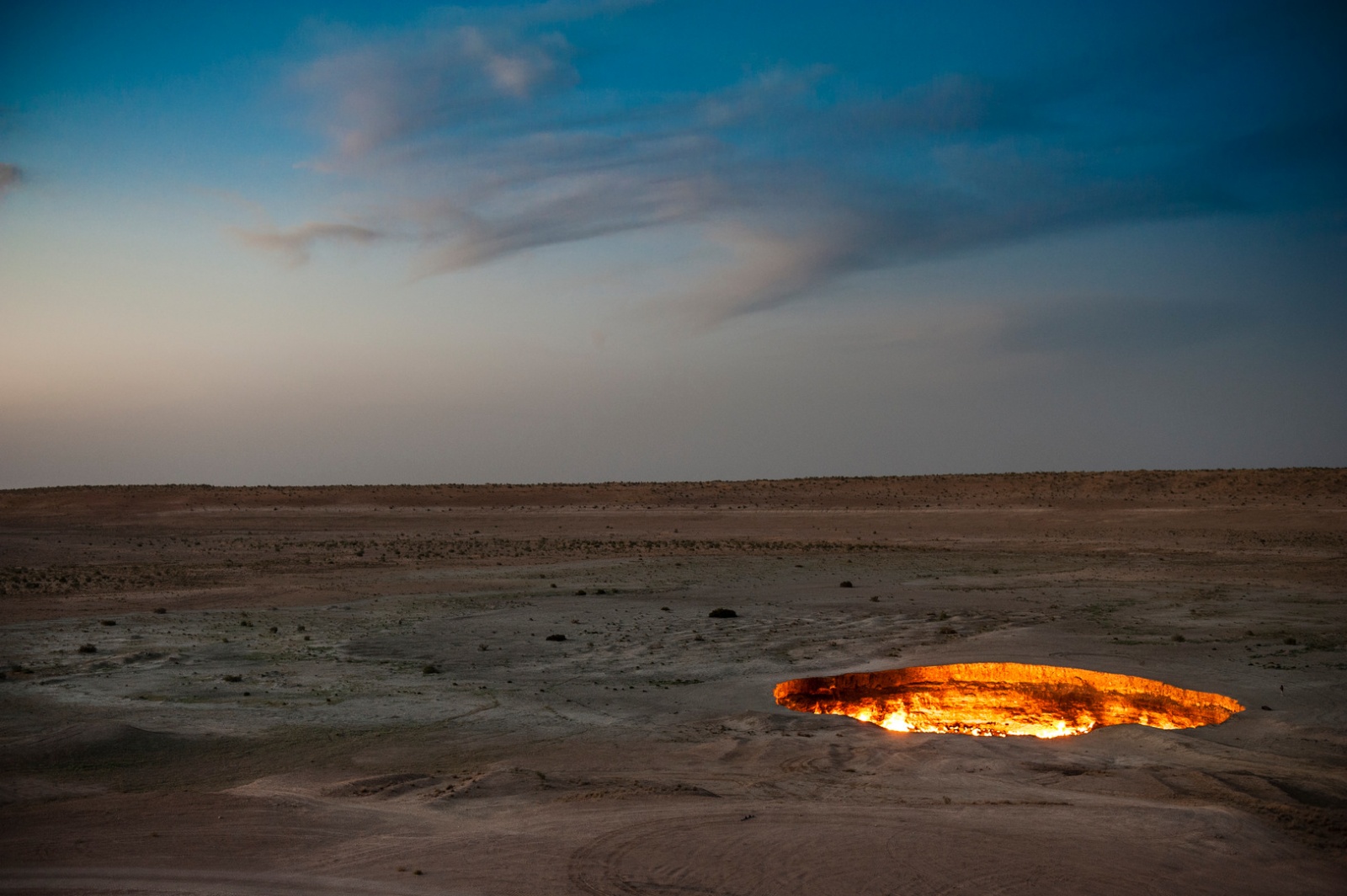 Газовая дыра Дарваза - Туркменистан фото #7774