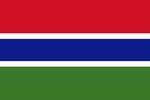 Гамбия флаг