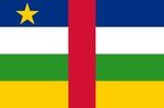 Центральноафриканская Республика флаг