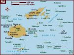 Географическая карта Фиджи