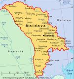 Географическая карта Молдовы