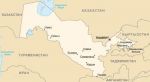 Географическая карта Узбекистана