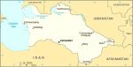 Географическая карта Туркменистана