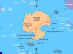 Географическая карта Антарктики