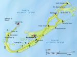 Географическая карта Бермуд