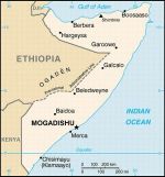 Географическая карта Сомали
