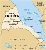 Географическая карта Эритреи