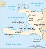 Географическая карта Гаити