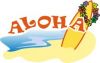 Сеть турагентств пляжного отдыха "Алоха" лого