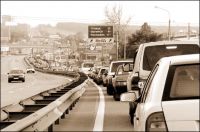 Многочасовые пробки омрачили отдых туристов