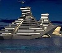 Отель будущего: Египетские пирамиды на воде