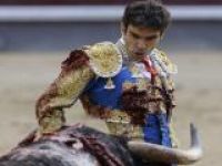 Бык забодал лучшего испанского матадора