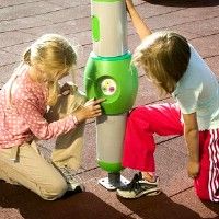 В Чешском Крумлове детская площадка подключена к компьютеру