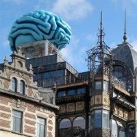 Бельгийский музей получил огромный голубой мозг