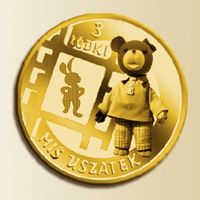 Монеты с Мишкой-Ушастиком введут в обращение в Лодзи